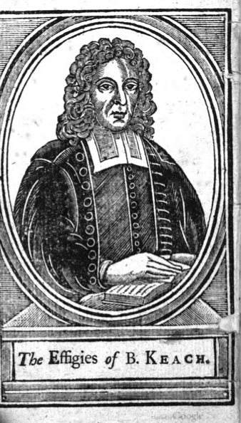 Benjamin Keach (1640–1704), to whom the catechism is traditionally attributed